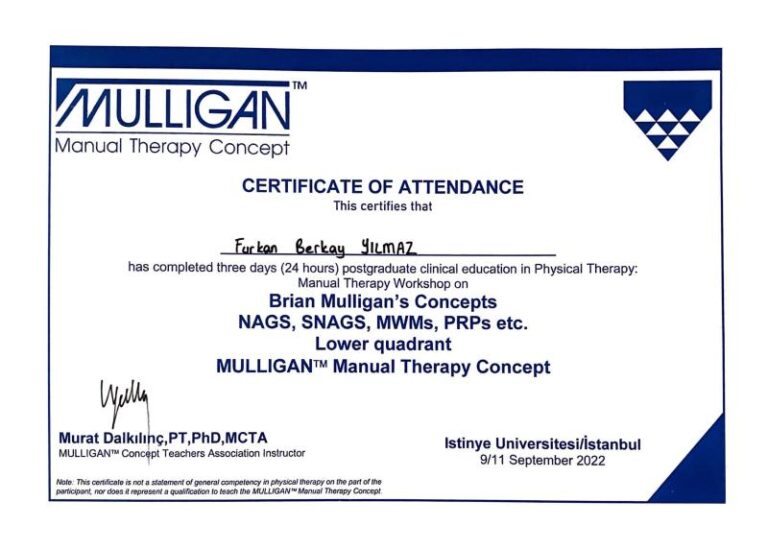 Mulligan Manual Therapy Concept